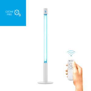 New Germicidal Lamp 360 White UVC with remote control